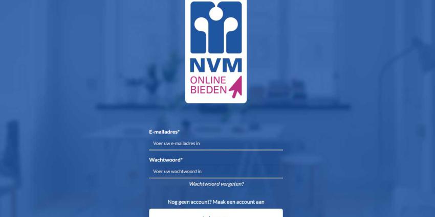 NVM doet test met online bieden op woningen
