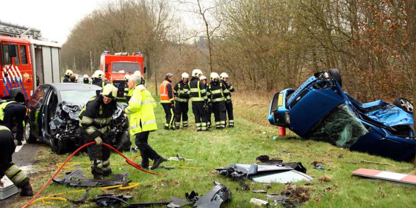 Drie gewonden na ernstig ongeval Ruinen