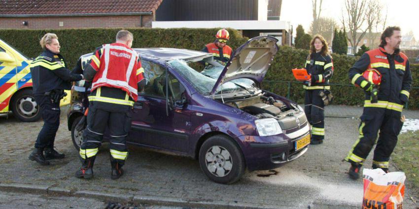Auto's botsen in Schoonebeek