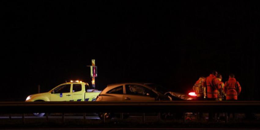 Ongeval met 12 voertuigen op A2 bij Best