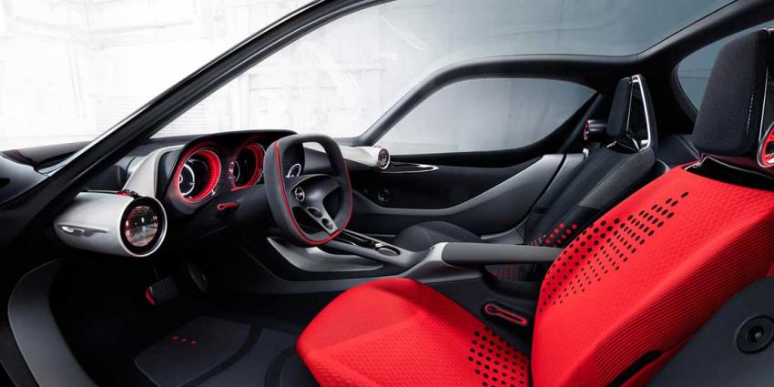 Opel GT Concept onthult visionair interieur met Human Machine Interface 