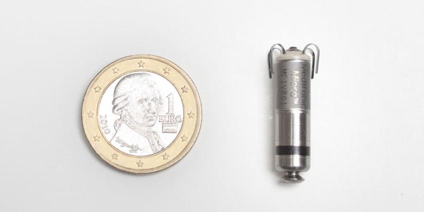 foto van Kleinste draadloze pacemaker