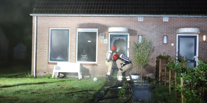 Brandweer blust brand