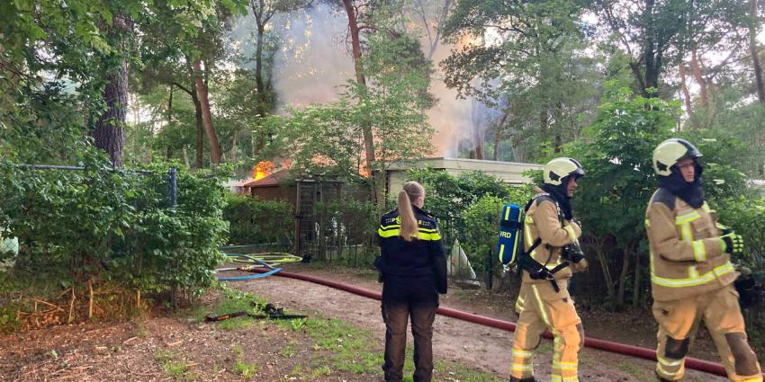 Brandweer blust brand
