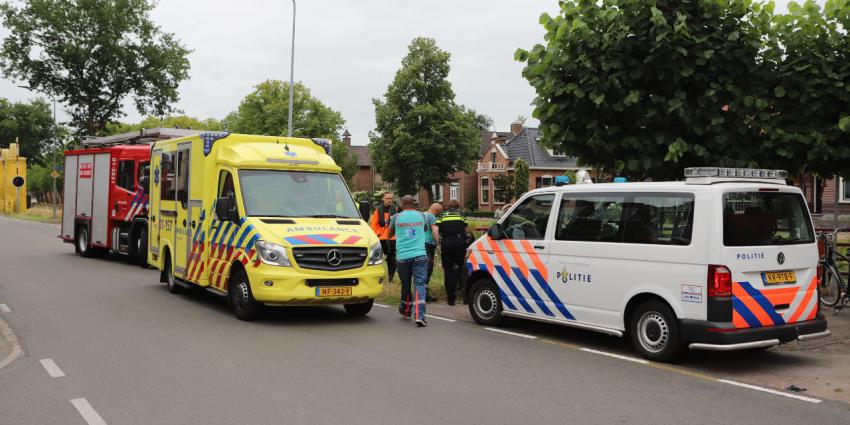 Hulpdiensten ter plaatse