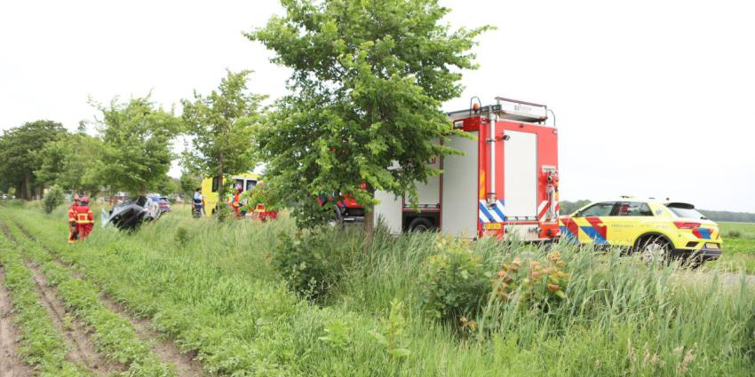 Hulpdiensten ter plaatse