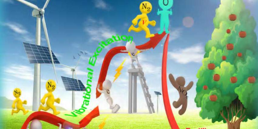 Plasma maakt stikstof uit de lucht bruikbaar op aarde