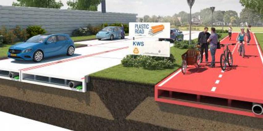 Zwolle heeft primeur met eerste PlasticRoad-fietspad ter wereld