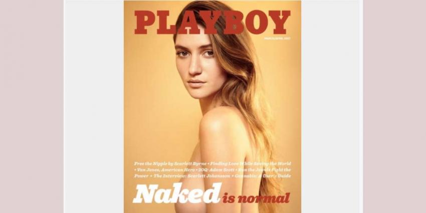 Playboy gaat weer 'met de billen bloot'