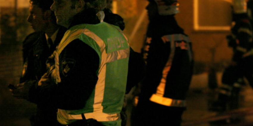 Foto van politie bij brand | Archief EHF