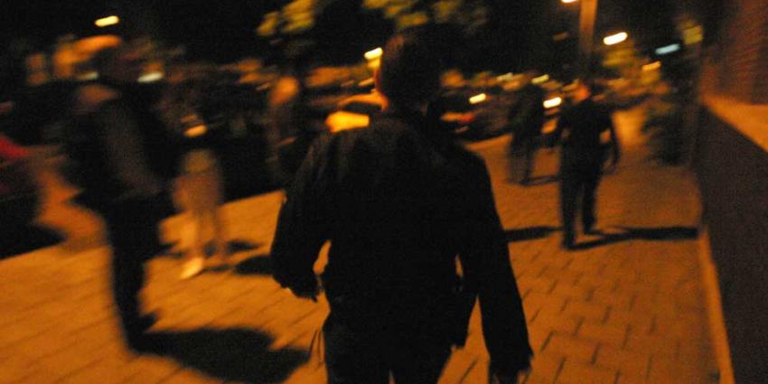 Foto van politie in donker op straat | Archief EHF