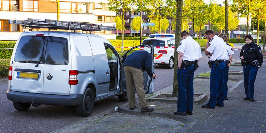 Foto van politieonderzoek steekincident | Sander van Gils | www.persburosandervangils.nl