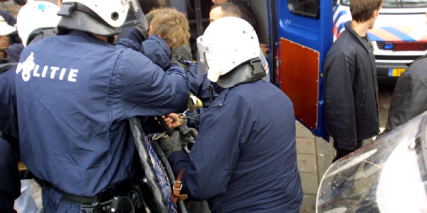 Politie houdt 6 verdachten aan bij anti-ISIS demo Den Haag