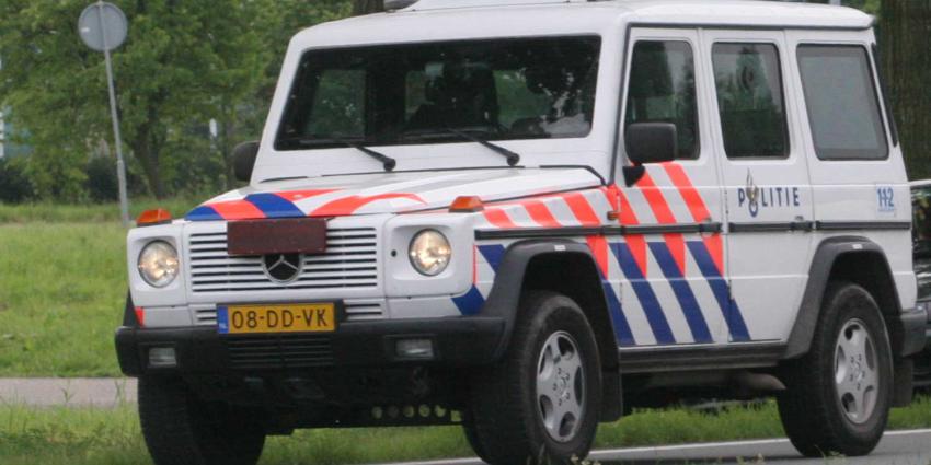 politieauto-gepantserd