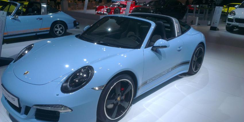 Porsche Targa 4S in keverblauw