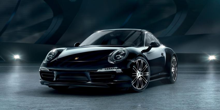 De nieuwe Boxster & 911 Black Edition modellen van Porsche