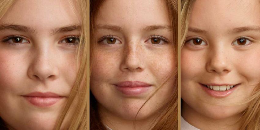 Nieuwe portretfoto's door Erwin Olaf van prinsesjes