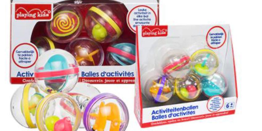 Terughaalactie Playing Kids activiteitenballen Kruidvat