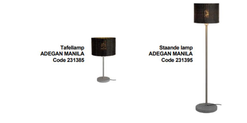 staande, lamp, recall