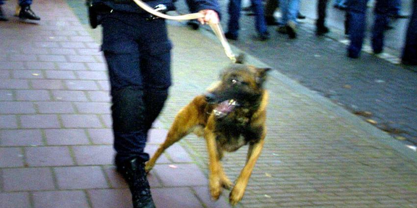 Arrestant overleden na beet politiehond