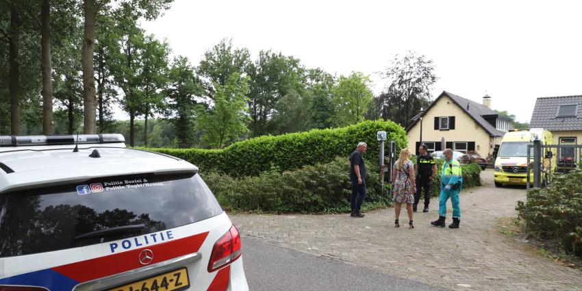 Hulpverlening bij ongeval in Liempde
