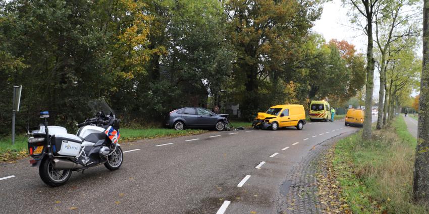 Overzichtsfoto aanrijding