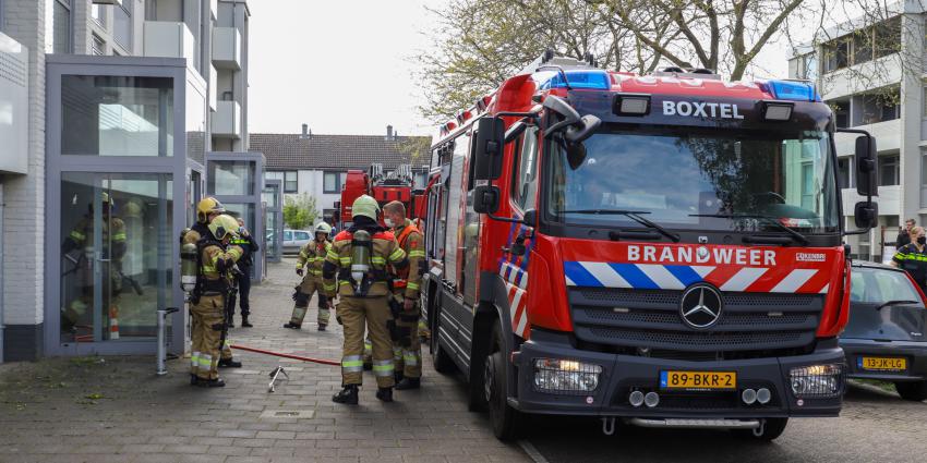 Brandweer doet nacontrole