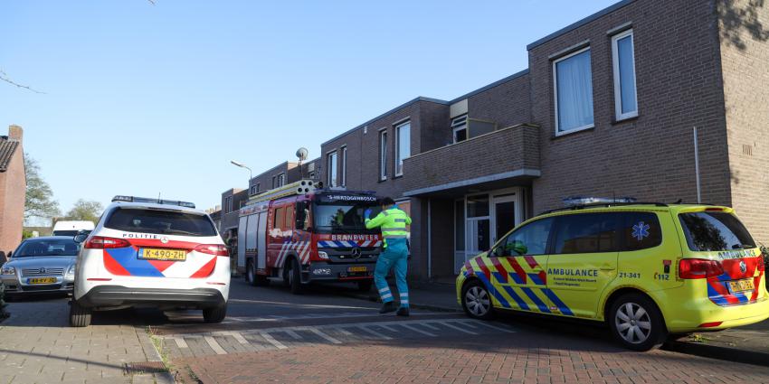 Hulpdiensten ter plaatse