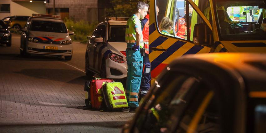 Hulpdiensten ter plaatse