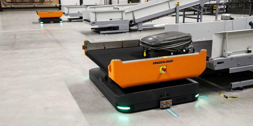 Rotterdam Airport test gerobotiseerde afhandeling bagage