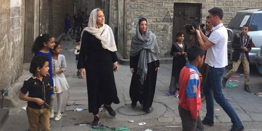 Floortje Dessing ontsnapt uit Jemen