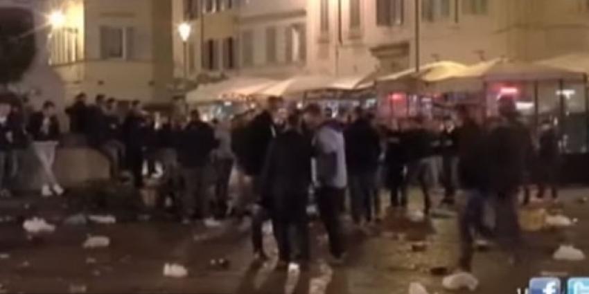Twee Feyenoordsupporters in Rome mishandeld