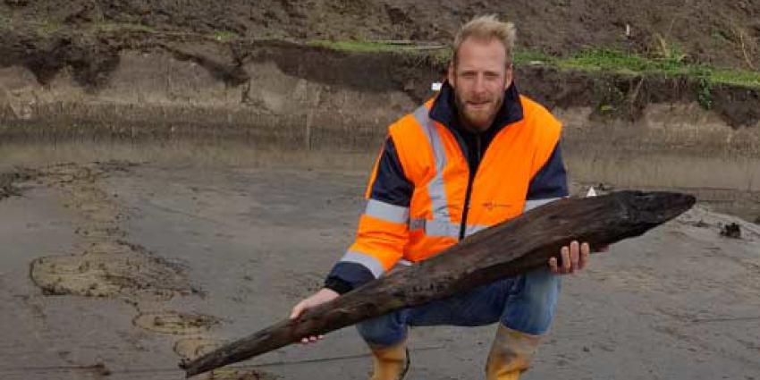 Romeinse weg aangetroffen langs N206 in Katwijk 