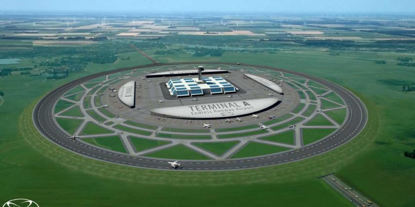 Nederlander bedenkt eindeloze ronde start- en landingsbaan