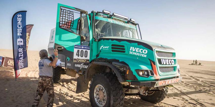 Etappe 3 rampdag voor Team De Rooy