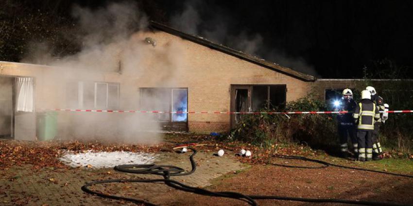 Brandweer redt zwerver uit brandend pand in Rosmalen