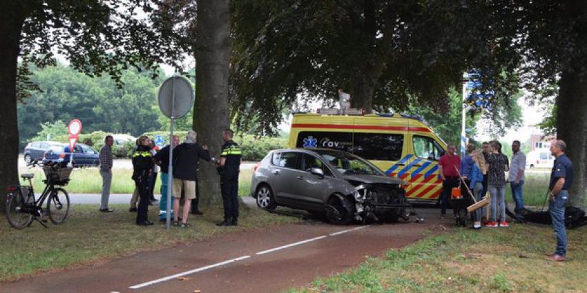 Baby gewond bij ongeval Hardenberg