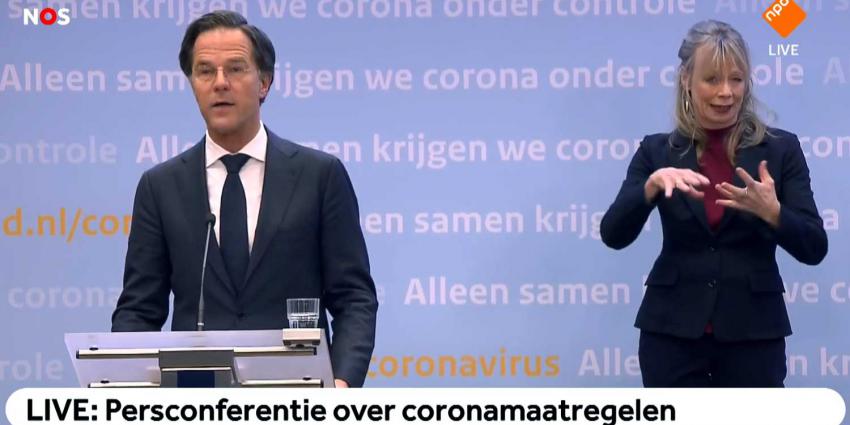 rutte-irma-gebarentolk-persconferentie