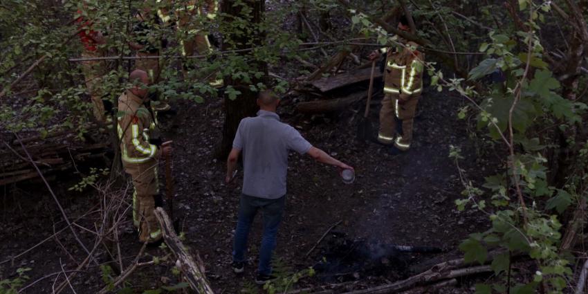 Foto van brandweerlieden