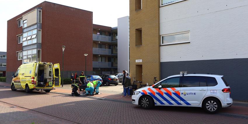 Foto van ongeval met fiets