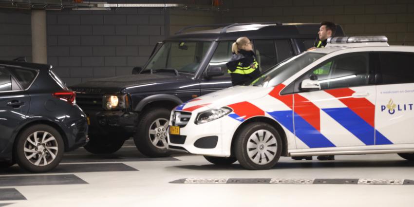 overleden persoon in parkeergarage