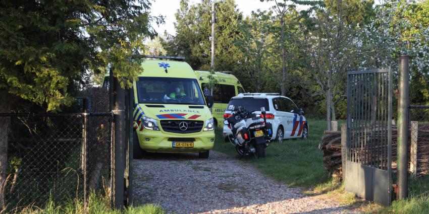 Ambulances op plaats ongeval