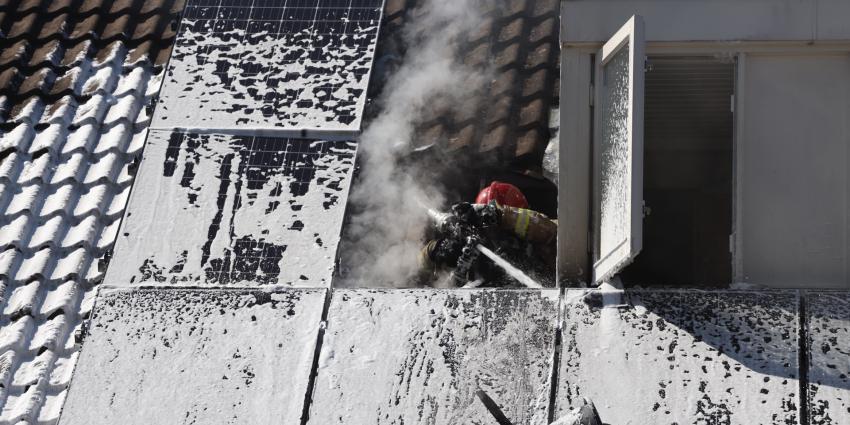 Brandweer blust brand