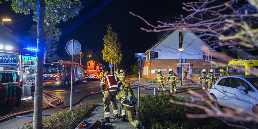 Brandweer blust brand