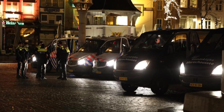 Grote politiemacht in Den Bosch