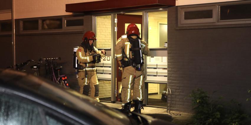Brandweer onderzoek oorzaak rookontwikkeling