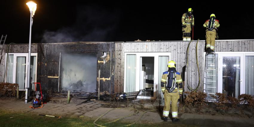 Woning verwoest door brand