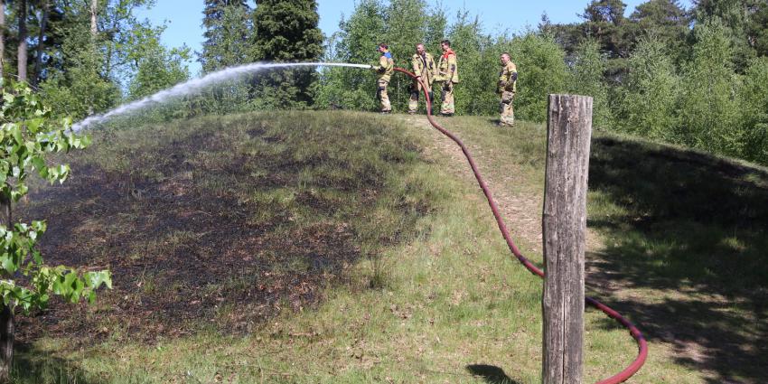 Brandweer blust brand