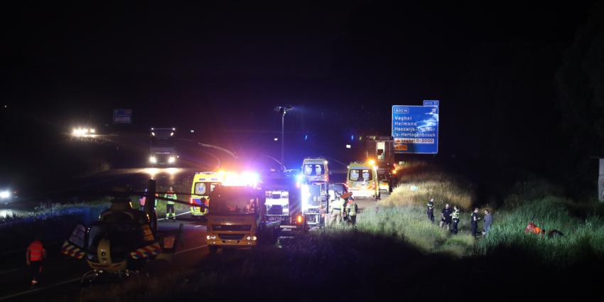 Hulpdiensten ter plaatse