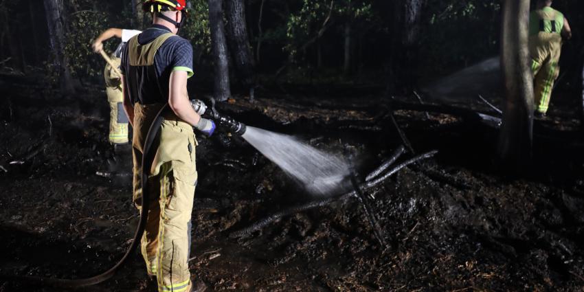 Brandweer blust brand